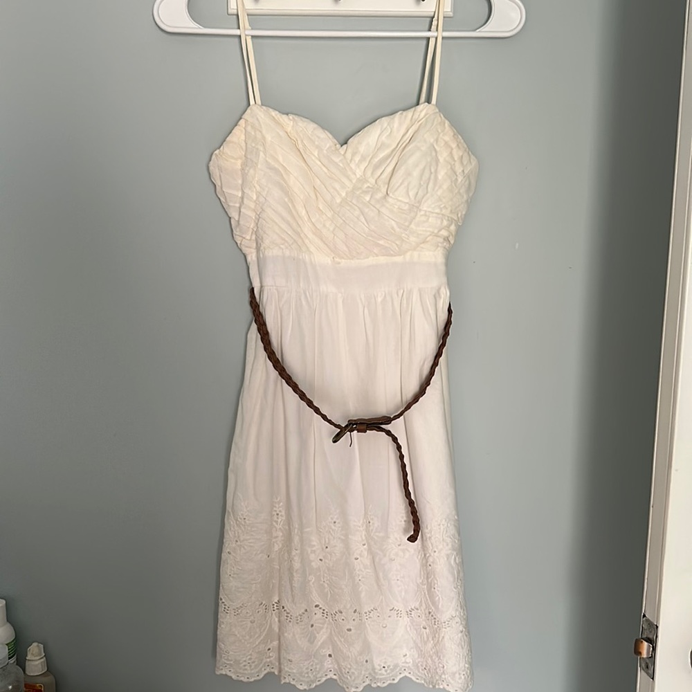 White dress